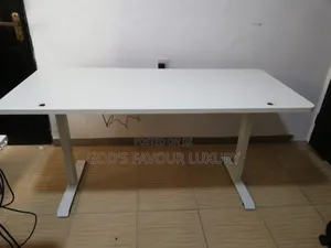 New Modern Adjustable Electric Desk- 160cm × 60cm × 74cm- White