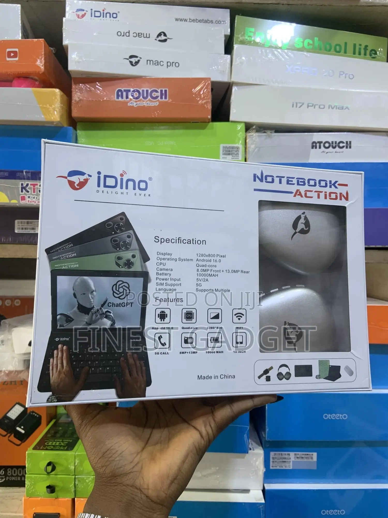 New Dino Notebook 512 GB Silver