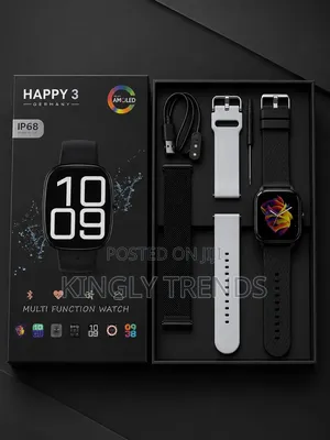 Happy 3 Smartwatch (Ip68) Waterproof Smartwatch