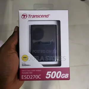 Transcend Esd270c 500gb Portable SSD