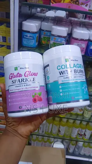 Winstown Gluta Glow Sparkle Collagen With Burn