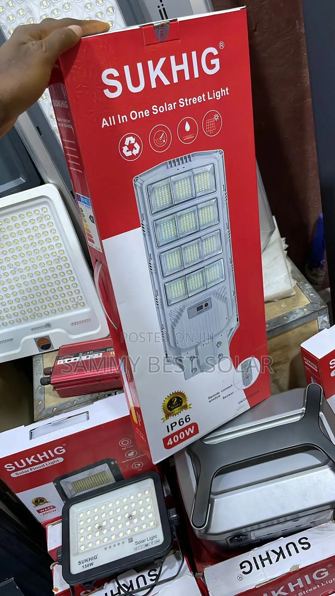 Sukhig 400w Solar Street Light