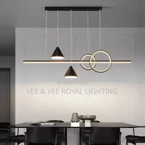 Luxury Nordic Minimalist Dining Room and Kitchen Light