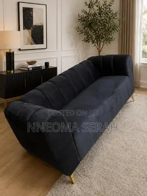 Available Black 3 Seater