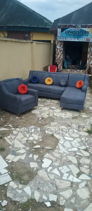 Lastest New Design L Shaped Fabric Chair