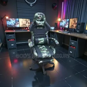 Furgle Pro Series Gaming Chair - Black+Camouflage