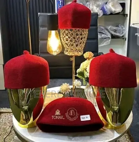 Origin Red Caps Nd Beaded Caps