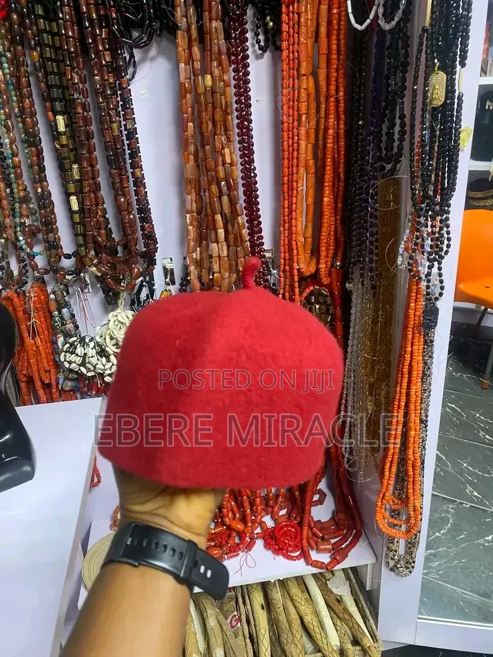 Origin Red Caps Nd Beaded Caps
