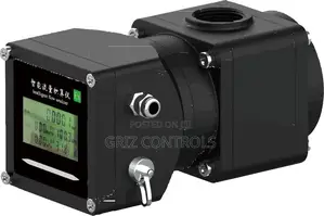 Griz Controls 1" Electronic Dry Gas Turbine Consumption Flow Meter