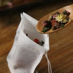 Big Size Empty Tea Bags With Drawstrings, 100 PCS Per Pack,