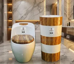 Executive Master England Toilet Seat With Complete Basin