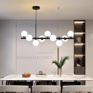Modern Glass Ball Ceiling Chandelier for Table Dining Living Room