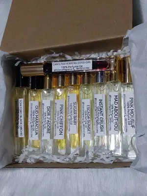 Premium Oil Perfume in 10 Bottles(10ml Each) Designers and Niche