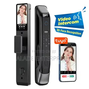 Video Monitoring Intercom 3d Face Recognition Tuya Smart Door Lock