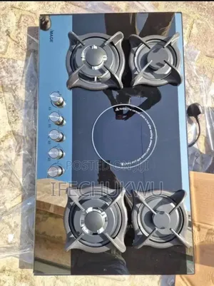 Original High Quality Image Built-in 4+1 Gas Electric Cooker Hob