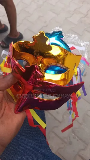 Fashionable Venetian Carnival Face Mask