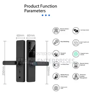 Smart Door Lock for Aluminum/Wood/Stainless / Steel Doors Home Use