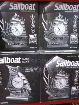 Sailboat Table Lamp Alarm Clock