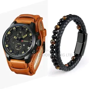Curren Men Leather Watch