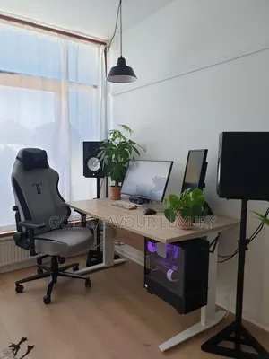 Gaming Desk and Chair [Electric Adjustable Height]