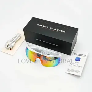 SNT Stride Ai Smart Glass 12mp Camera Chatgpt Call Music Sport Glass