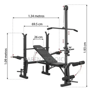 Weight Lifting Bench With Latpull