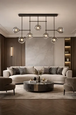 Luxurious Glass Nordic Light