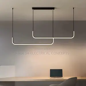 Nordic Creative Line Chandelier Hotel Homestay Living Room Restaurant