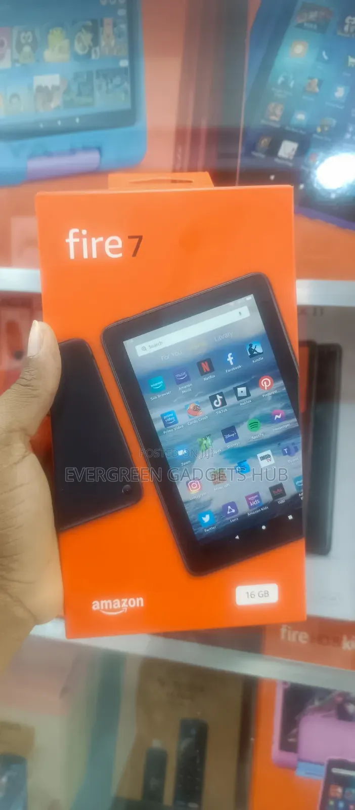 New Amazon Fire HD 7 16 GB