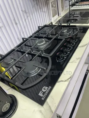 High Quality Built 5 Burner Gas