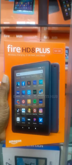 New Amazon Fire HD 8 Plus (2020) 64 GB