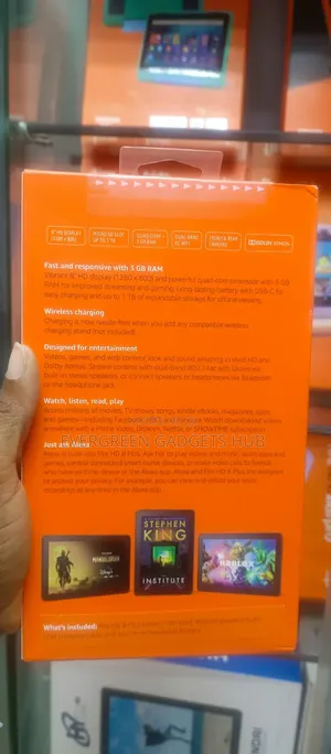 New Amazon Fire HD 8 Plus (2020) 64 GB