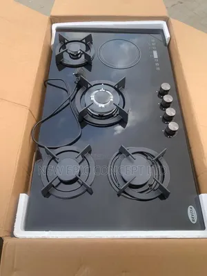 4 Burner With One Hot Plate Gas Cooker Top Table