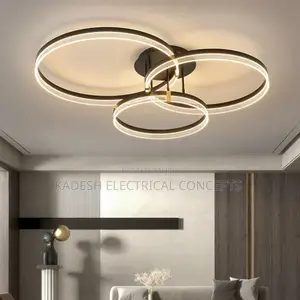 Nordic Round Ring Ceiling Light Acrylic Modern Minimalism Chandelier