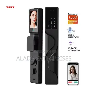 Tuya Wifi Automatic 3d Face Digital Lock Active Video Intercom