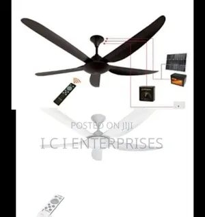 Qasa 56′′ Acdc Solar Ceiling QCF-56 With Remote Control