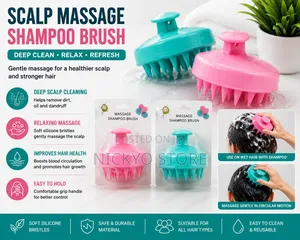 Scalp Massage Shampoo Brush