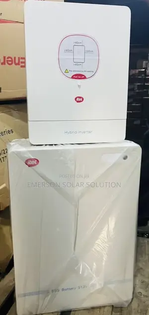 10kwh 48v Itel Lithium Battery Paired With 6kva 48v Inverter