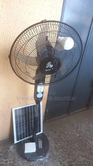 Solar Fan With Bulb and Panel