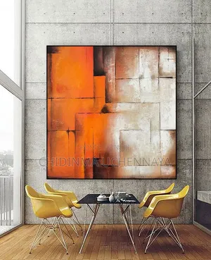 Colorful Abstract Geometric Figure Artwork