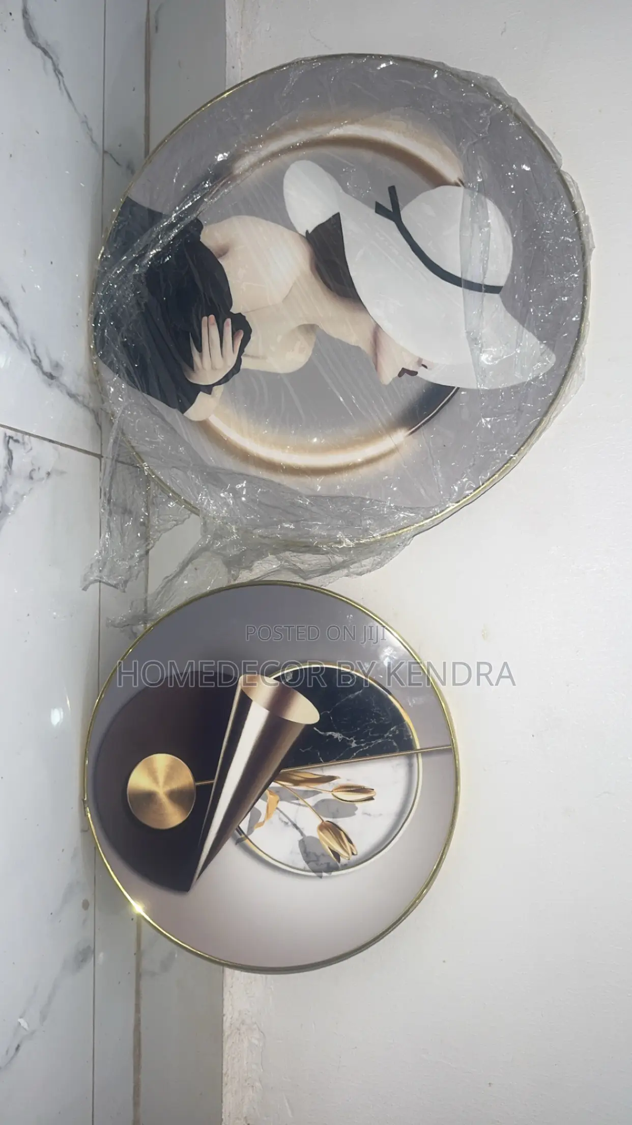 2 in 1 Trendy Modern Circular Luxury Frames
