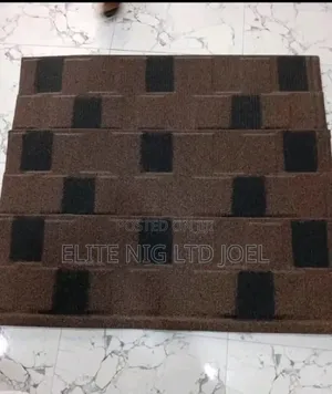 Real Coffee and Black Shingles Stone Coated Roofing Sheet in Lagos