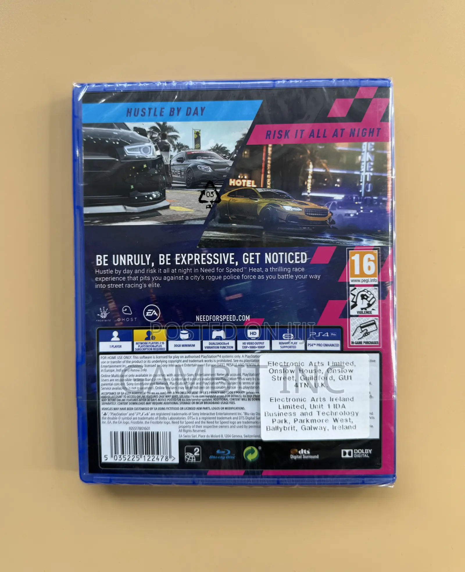 Playstation 4 Need for Speed Heat