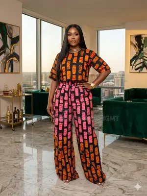 Crop Top and Trouser - Style 332