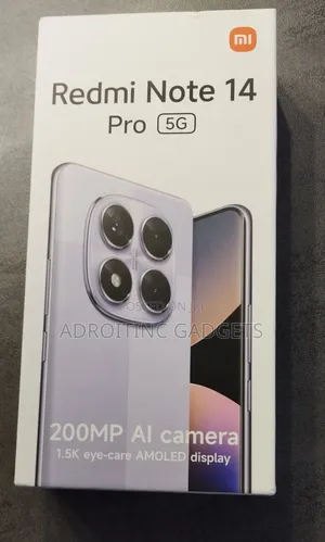 New Xiaomi Redmi Note 14 Pro 5G 256 GB