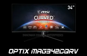 Msi Optix 34-Inch Curved Uwqhd Resolution (3440 X 1440) 100hz Monitor