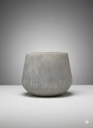 Half Deluxe Flower Pot (Rustic)