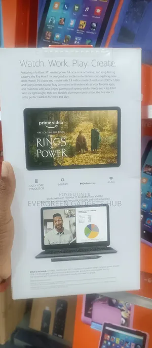 New Amazon Fire Max 11 64 GB Black
