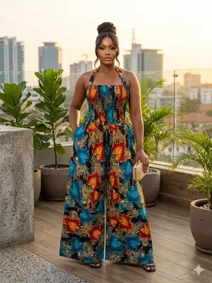 Backless Jumpsuit - Style 404