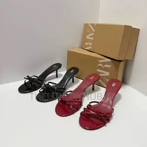 Zara Bow Strap Stilettos